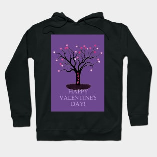 Valentine Tree Card Hoodie